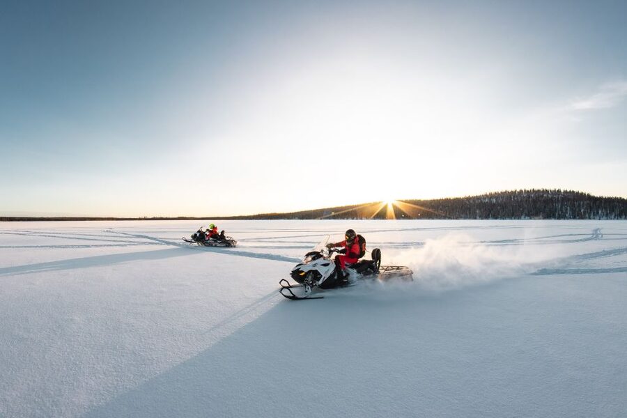 Rovaniemi: Snowmobile and Ice Fishing Adventure with Lunch - Key points at a glance