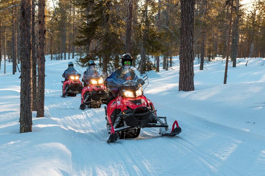 Rovaniemi: Snowmobile and Ice Fishing Adventure with Lunch - What children and mixed groups should know