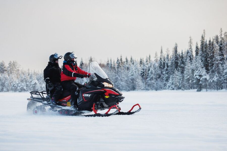 Rovaniemi: Snowmobile Safari in the Arctic Circle - Sharing a snowmobile and choosing single driving