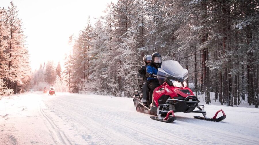Rovaniemi: Snowmobile Safari into the Arctic Circle Forest - Riding from Santa Claus Village into the Arctic Circle forest