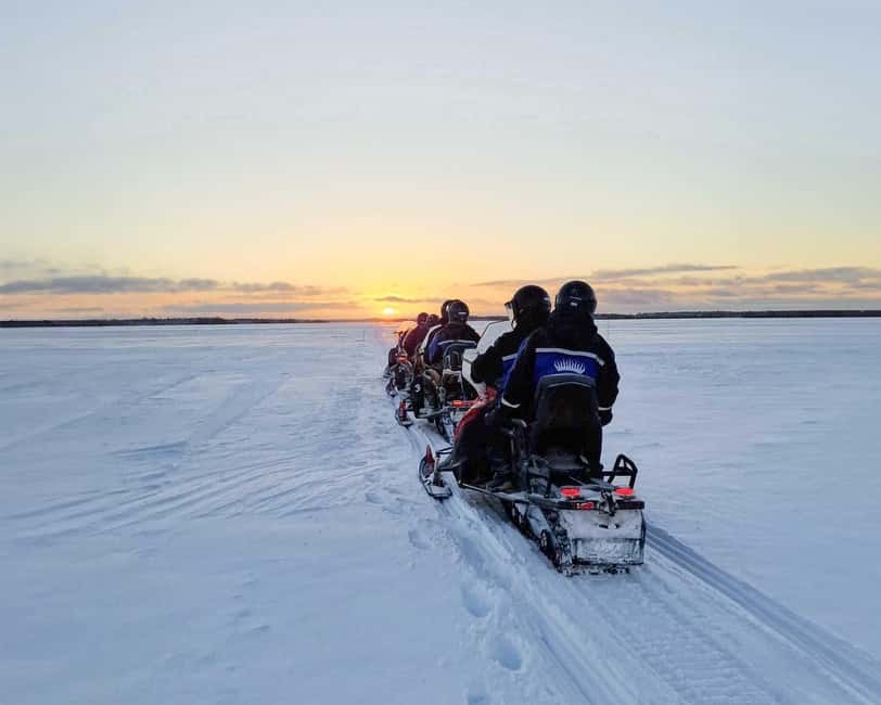 Rovaniemi: Snowmobile Safari into the Wilderness - The safety briefing is short but important