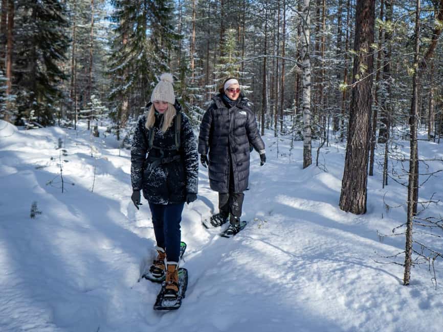 Rovaniemi: Snowshoe Adventure at Vikaköngäs & Barbeque - How the three-hour schedule fits a Rovaniemi trip