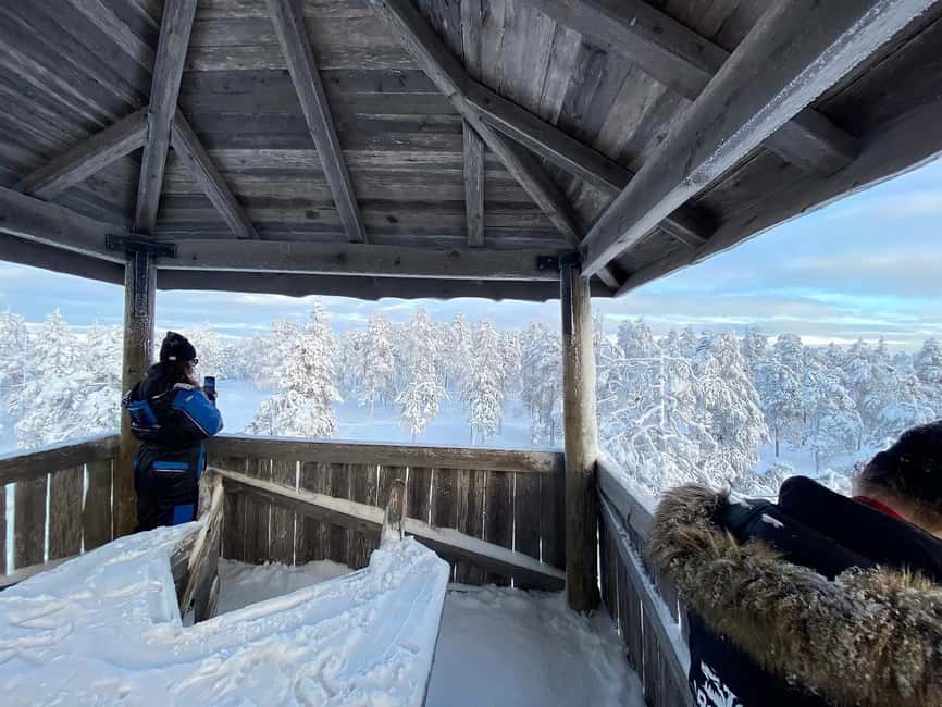 Rovaniemi: Snowshoe Adventure at Vikaköngäs & Barbeque - Starting with hotel pickup and winter equipment