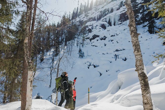 Rovaniemi - Visit to The Frozen Waterfalls of Korouoma - How difficult is the walk?