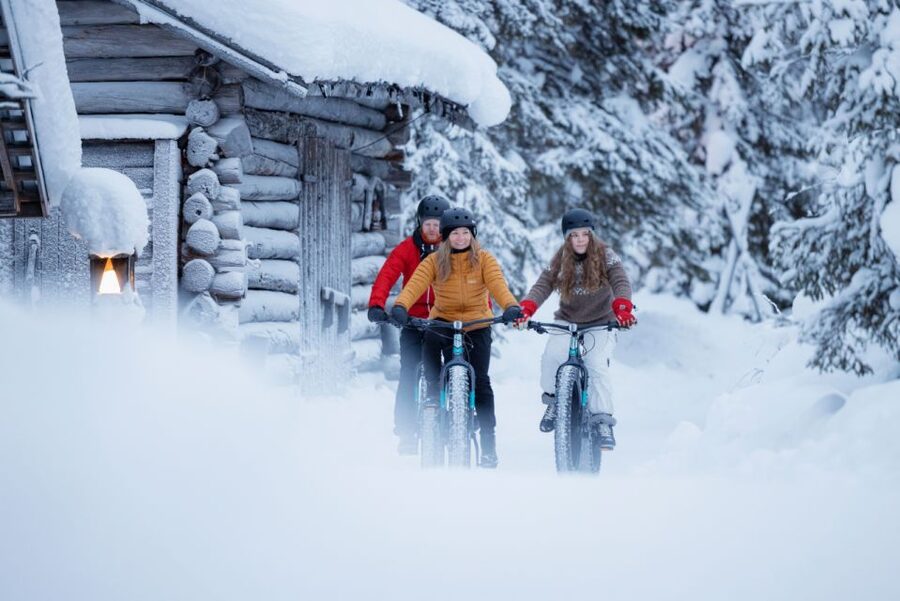 Ruka: Guided fatbike safari - How much effort does fatbiking require?