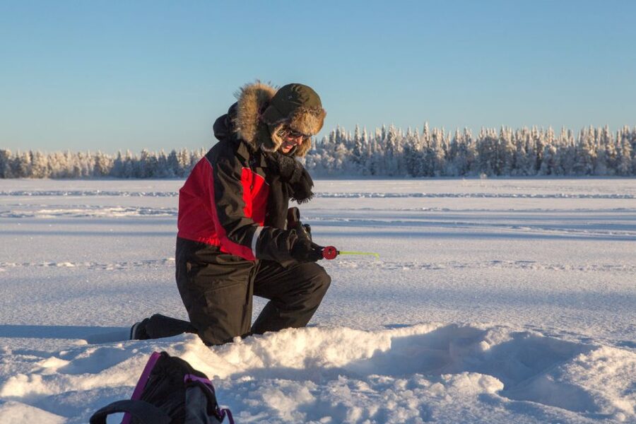 Ruka: Ice fishing trip - Why Finnish ice fishing feels different