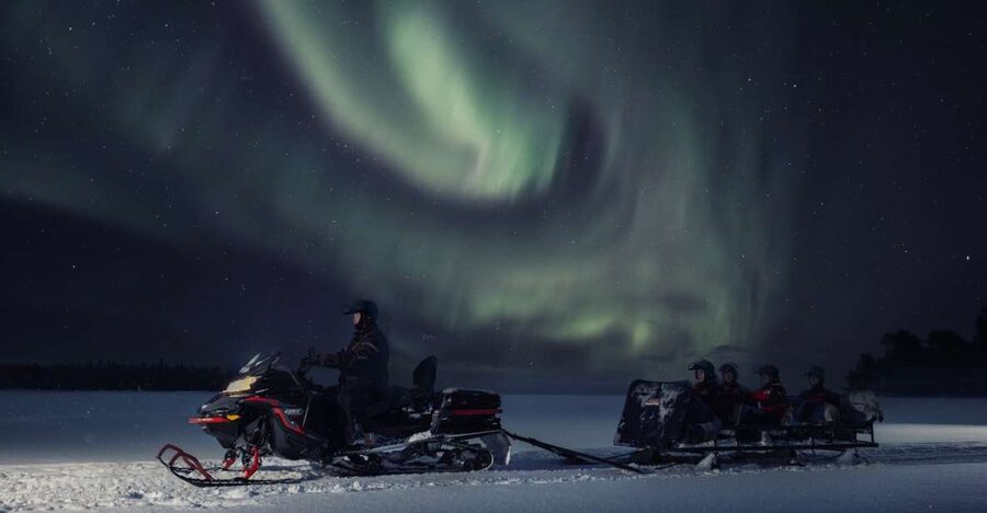 Ruka: Starlight sledging to search for Northern Lights - Key points before you book