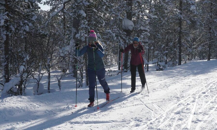 Saariselkä: Cross-Country Ski Lesson - Why a Short Lesson Helps in Saariselkä