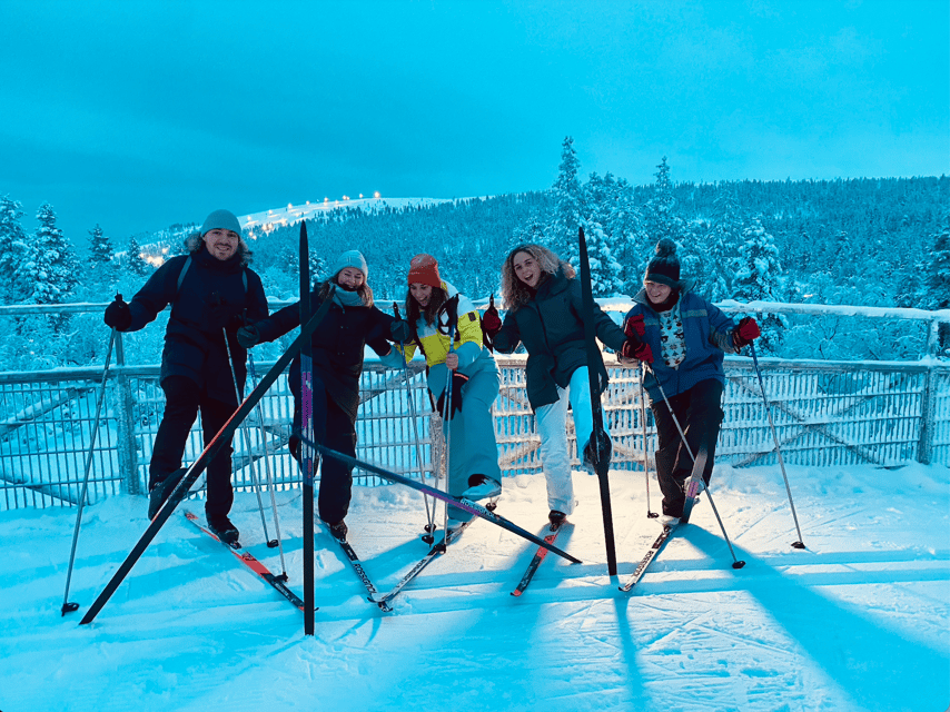 Saariselkä: Cross-Country Skiing for beginners - The 10-Minute Ride From Saariselkä