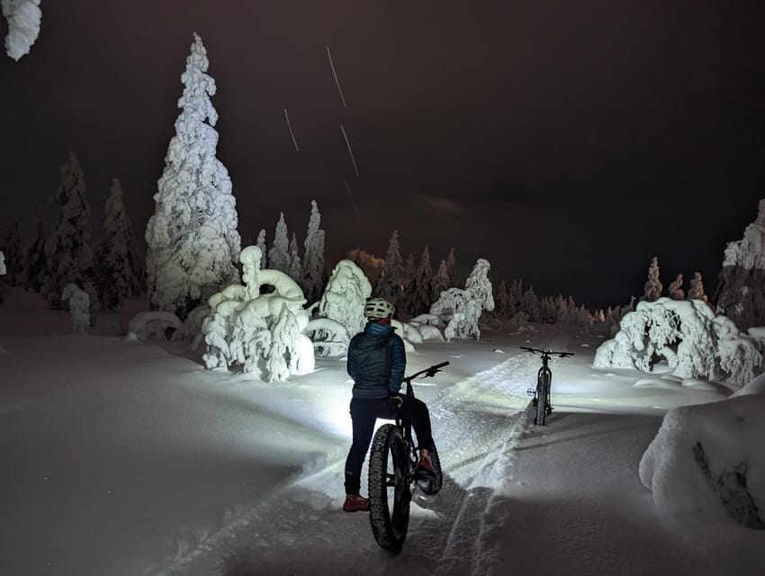 Saariselkä: Guided Fatbike Tour - E-fatbike or bio fatbike