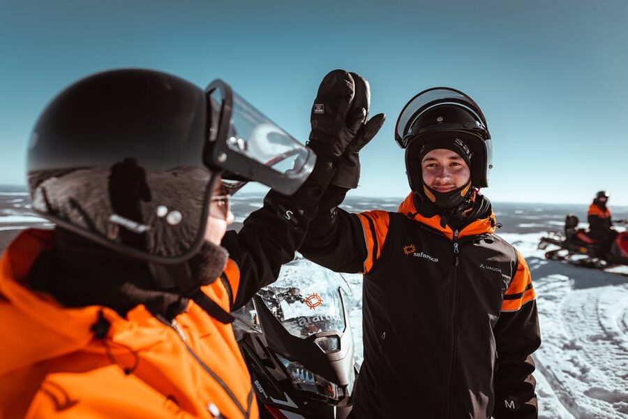 Saariselkä: Snowmobile Ride with Hot Drinks - The hot-drink stop is more important than it sounds