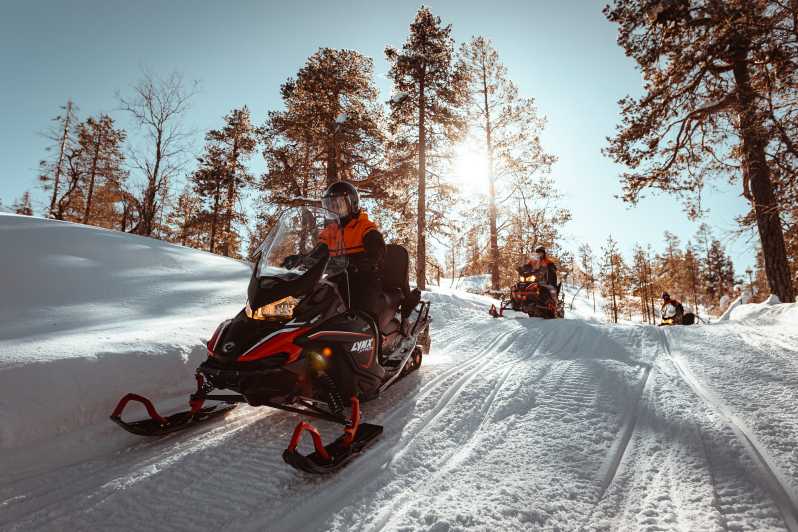 Saariselkä: Snowmobile Ride with Hot Drinks - Children, passengers, and the driving rules