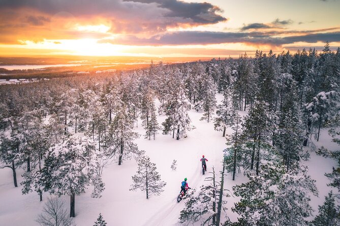 Scenic electric fat bike group ride in Rovaniemi - Clothing, fitness, and winter comfort
