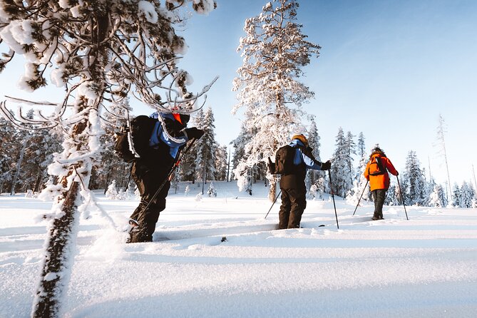Ski Trekking Safari in Lapland - A Finnish barbecue beside the fire