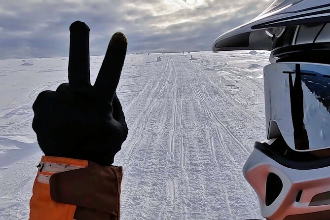 Snowmobile Rides Through Kumputunturi Fell in Kittilä, Finland - Why this is more than a short Levi snowmobile ride