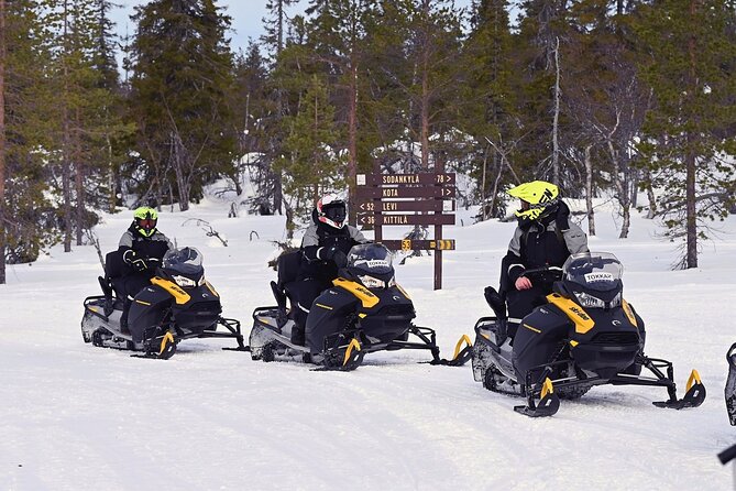Snowmobile Rides Through Kumputunturi Fell in Kittilä, Finland - Sausages, smoked fish, and coffee at the fireman’s hut