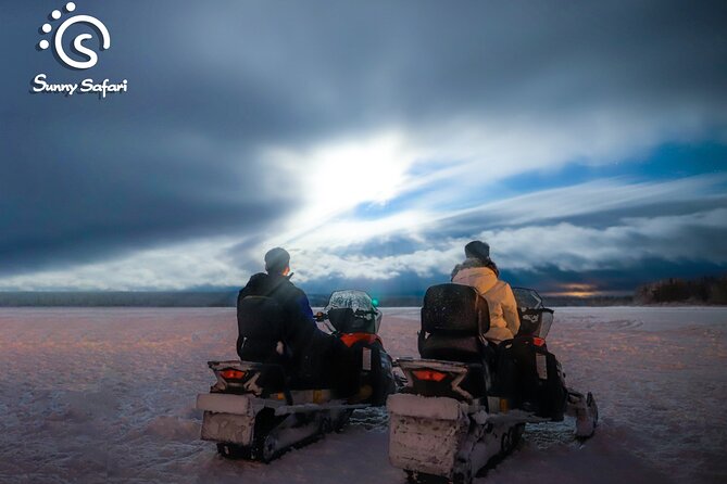 Snowmobile Safari into Arctic Wilderness - Learning the controls and safety rules
