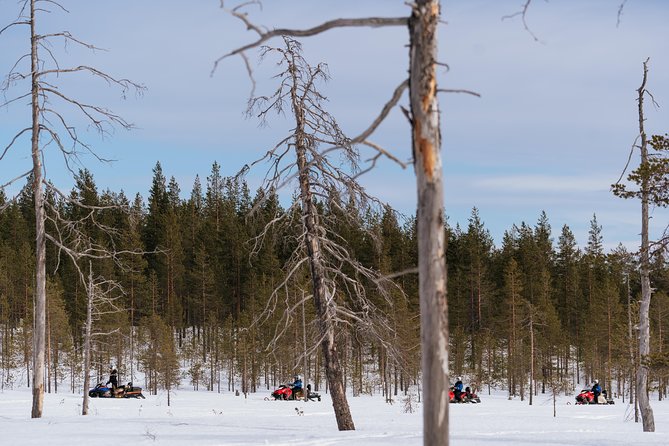 Snowmobile Safari into the Wilderness, Apukka Resort Rovaniemi - Leaving Rovaniemi for Apukka Resort