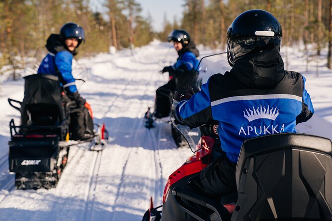 Snowmobile Safari into the Wilderness, Apukka Resort Rovaniemi - A practical choice for families