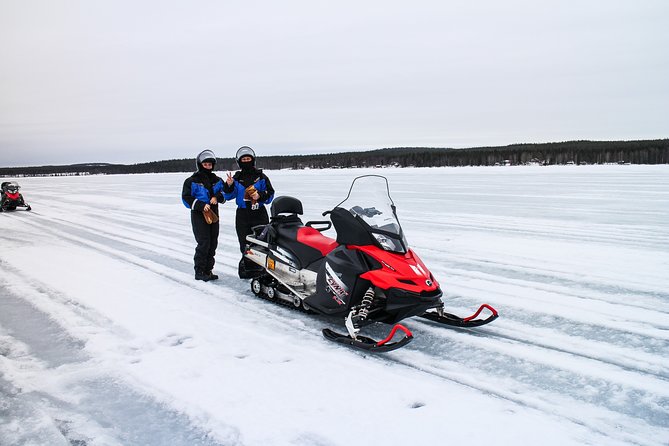 Snowmobile Safari on the Tundra - Getting ready in winter adventure gear