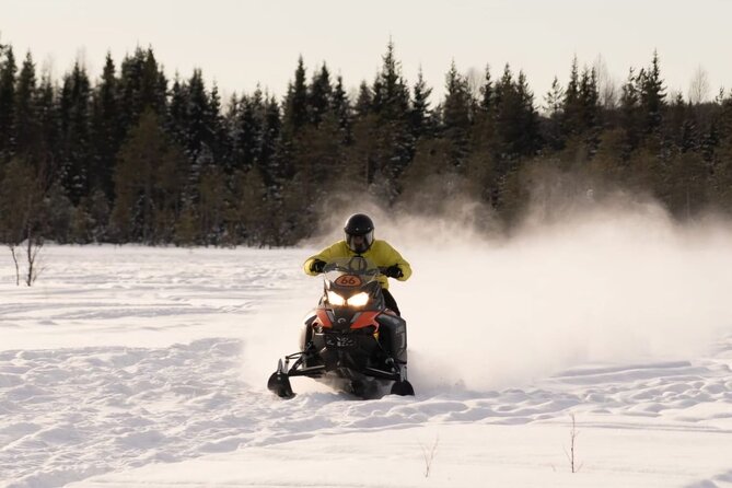 Snowmobile Tours in Rovaniemi Lapland - Riding through Lapland instead of watching it from a window