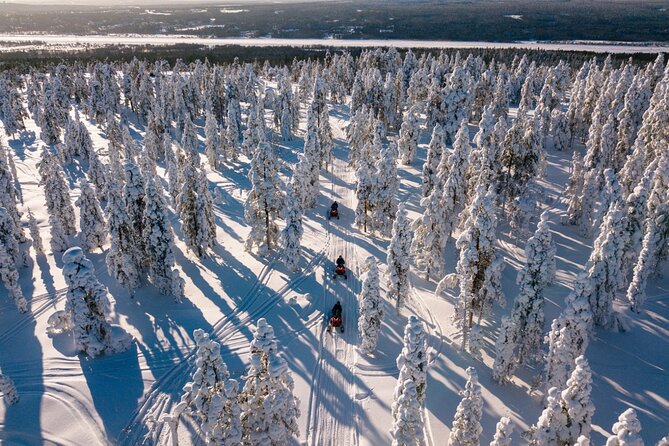 Snowmobiles and Huskies - What the snowmobile portion is really like