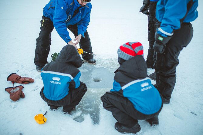 Snowmobiling and ice fishing in Apukka Resort, Rovaniemi - Price, transport, and overall value