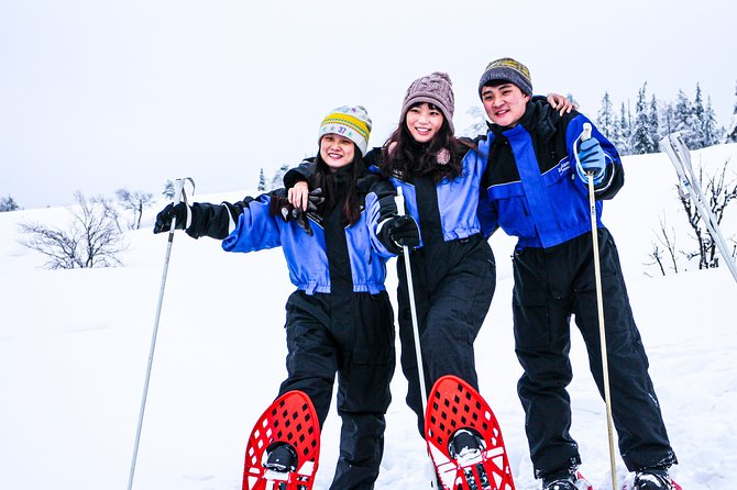 Snowshoe Trip in the Forest - Getting fitted with adventure gear