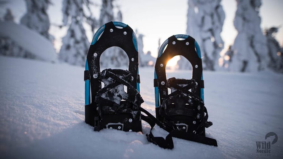 Snowshoeing in the Arctic Wilderness - How the four hours are divided