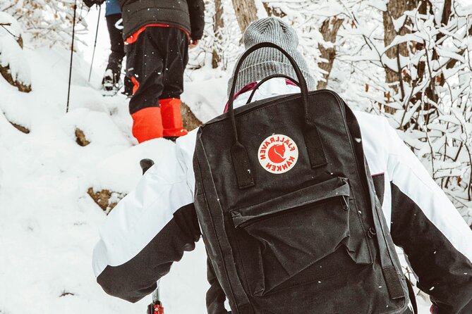 Snowshoeing tour with Wild Lunch - Lunch beside a fire in the teepee