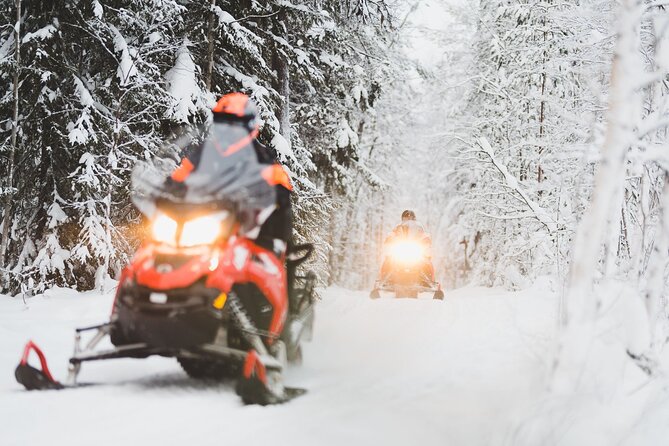 Thrill of Snowmobiling for Adults Only - Suiting up for a northern ride