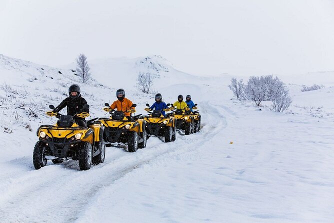 Winter Quad Bike Ride in the Arctic Circle from Rovaniemi - What twin driving means for the price
