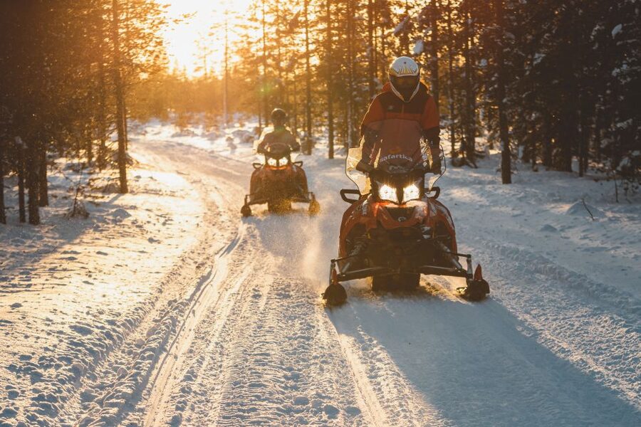 Ylläs: Snowmobile Tour to Arctic Snow Village & Snack - What the snowmobile ride is really like